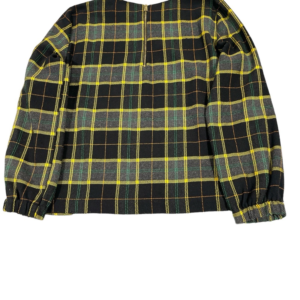 Zara Plaid Skirt and Matching Blouse - Picture 10 of 10